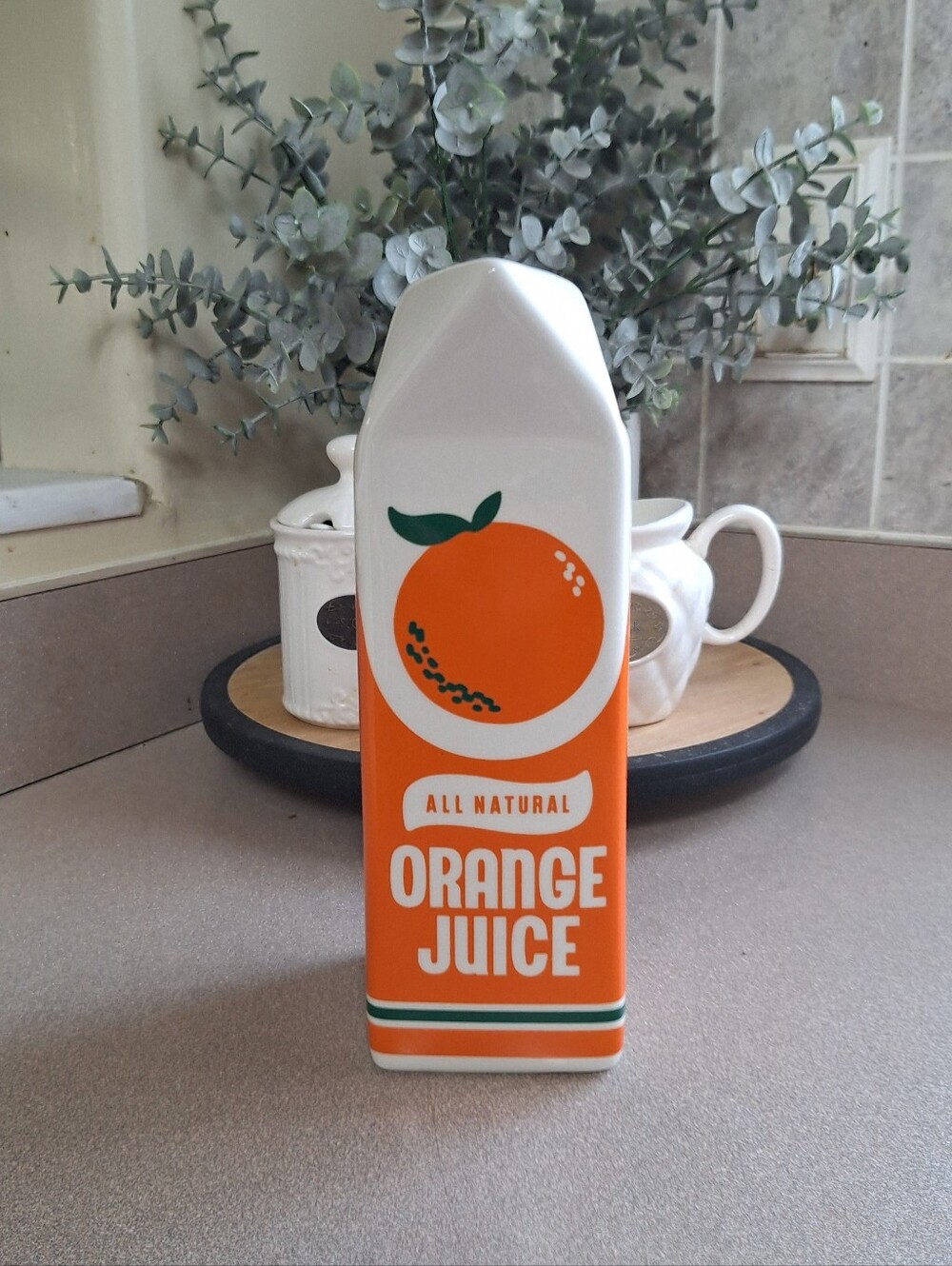 ban.do Rise & Shine Orange Juice Vase